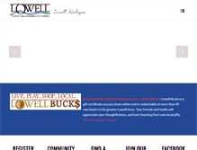 Tablet Screenshot of discoverlowell.org